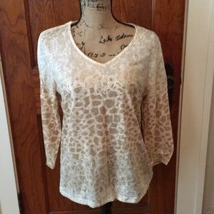 Chico’s printed top